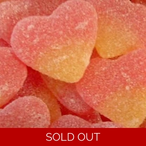 The Sweet Spot Spanish Peaches Gummy Heart Sweets